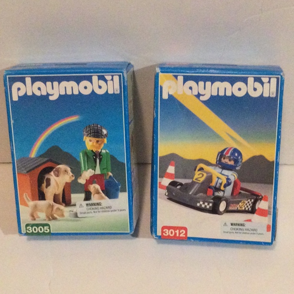 Playmobil 3005 and 3012 never opened